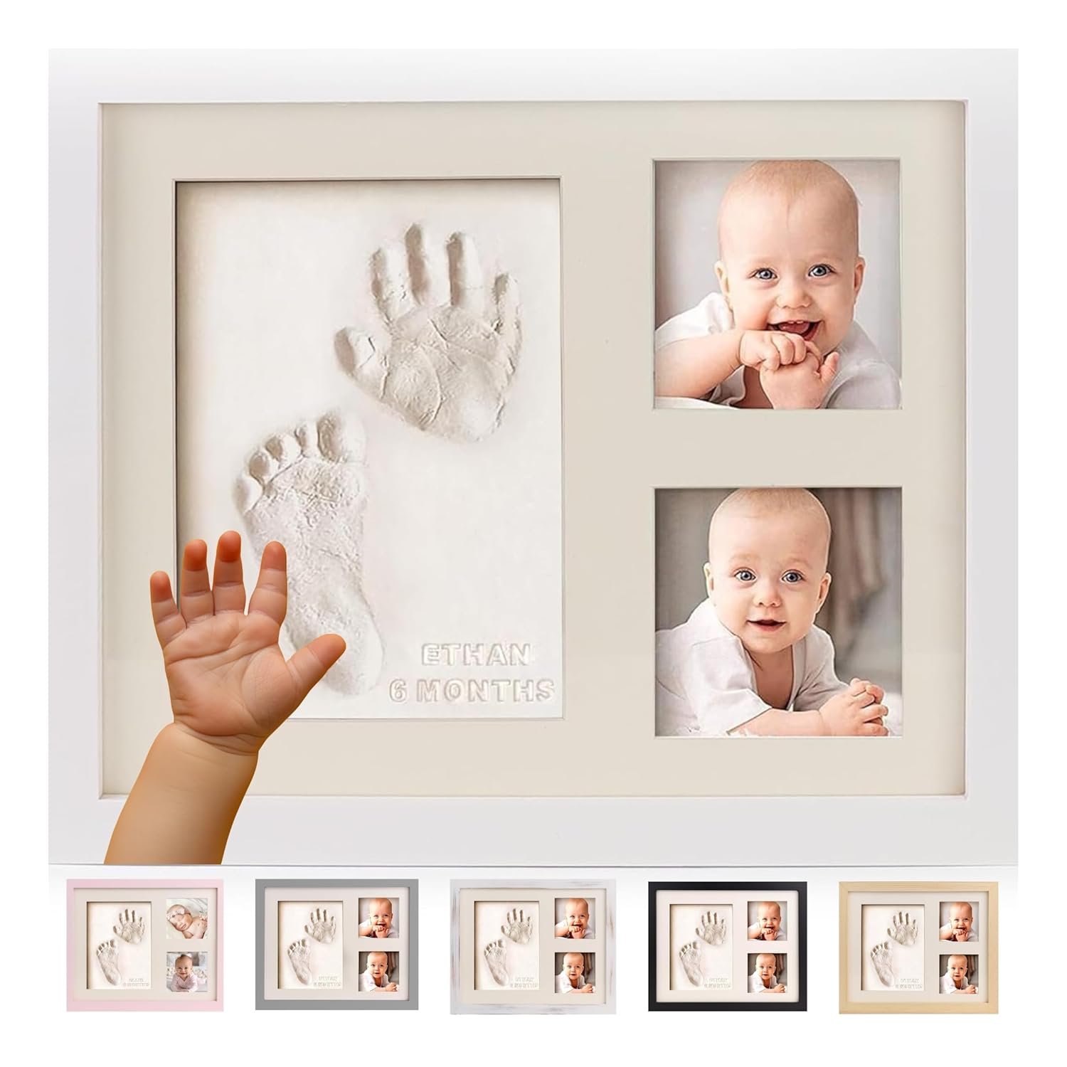 Baby Nursery Images - Baby Handprint & Footprint Kit, Clay