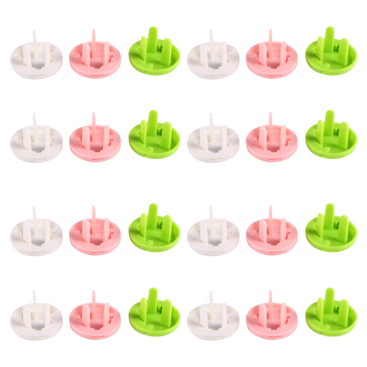 Baby Nursery Outlet - 60Pcs Socket Covers Baby Safety Outlet