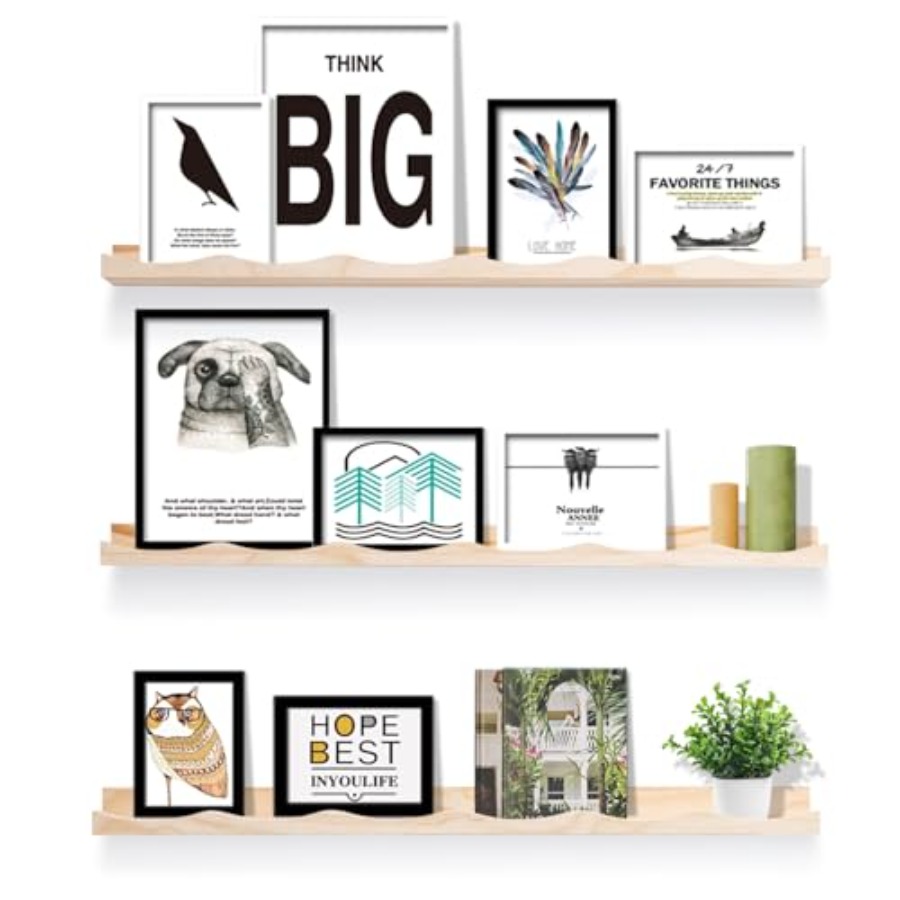 Baby Nursery Floating Shelves - Floating Bookshelf for Floating Shelves for