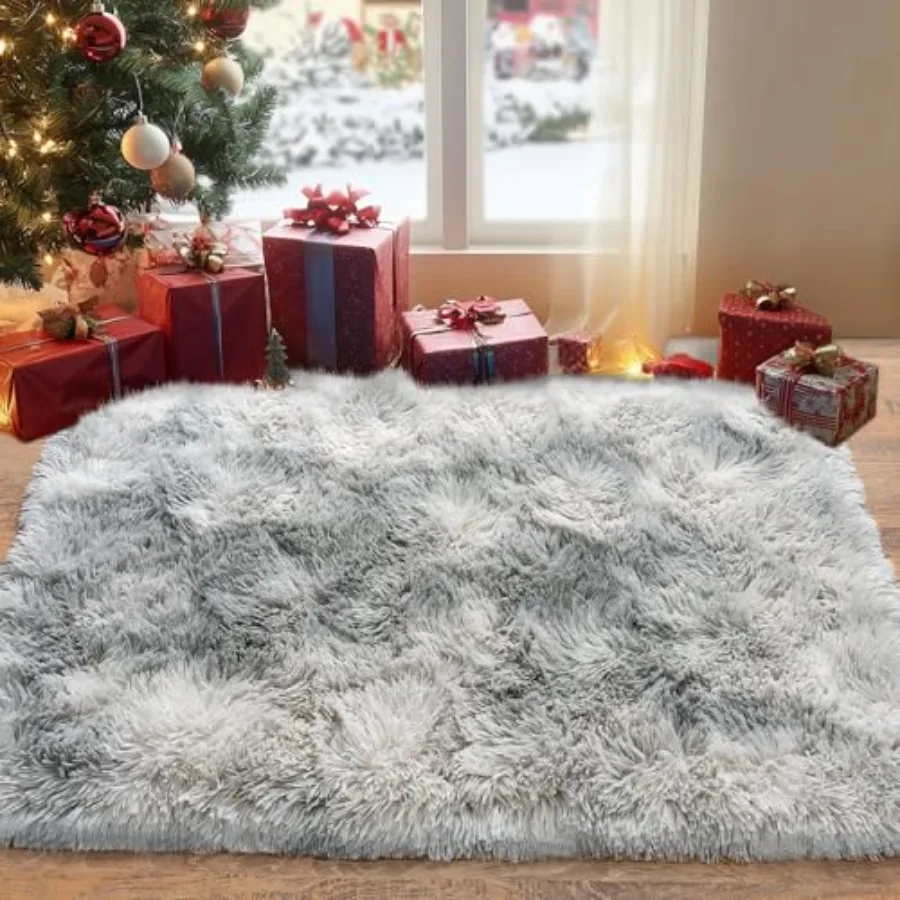 Soft Rug Nursery - Fluffy Small Rug for Bedroom 2x3