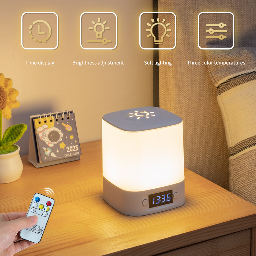 Baby Nursery Lamp - LED Table Lamp USB Rechargeable With