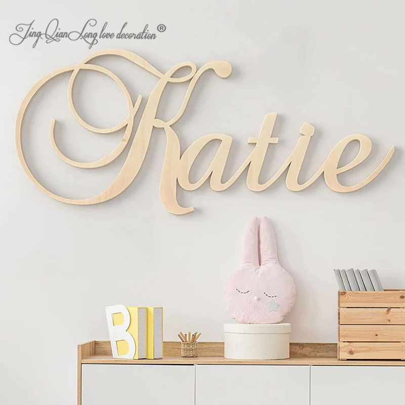Custom Wooden Name Sign for Ba - Baby Nursery Name Letters のレビューと価格