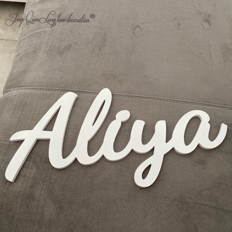 Custom Wooden Name Sign for Ba - Baby Nursery Name Letters のレビューと価格