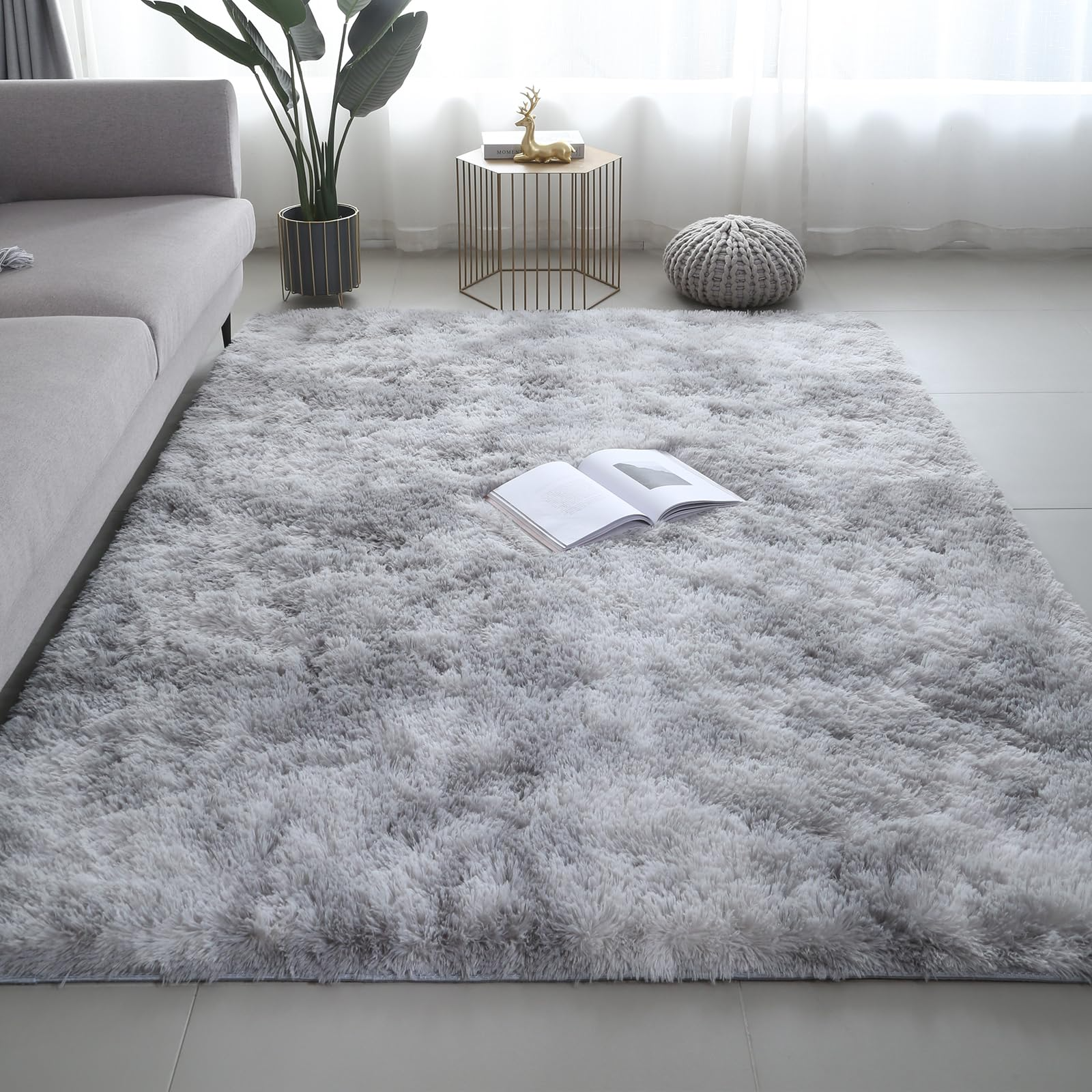 VIKAMA Ultra-Soft Puffy Rug, B - Baby Nursery Rug のレビューと価格
