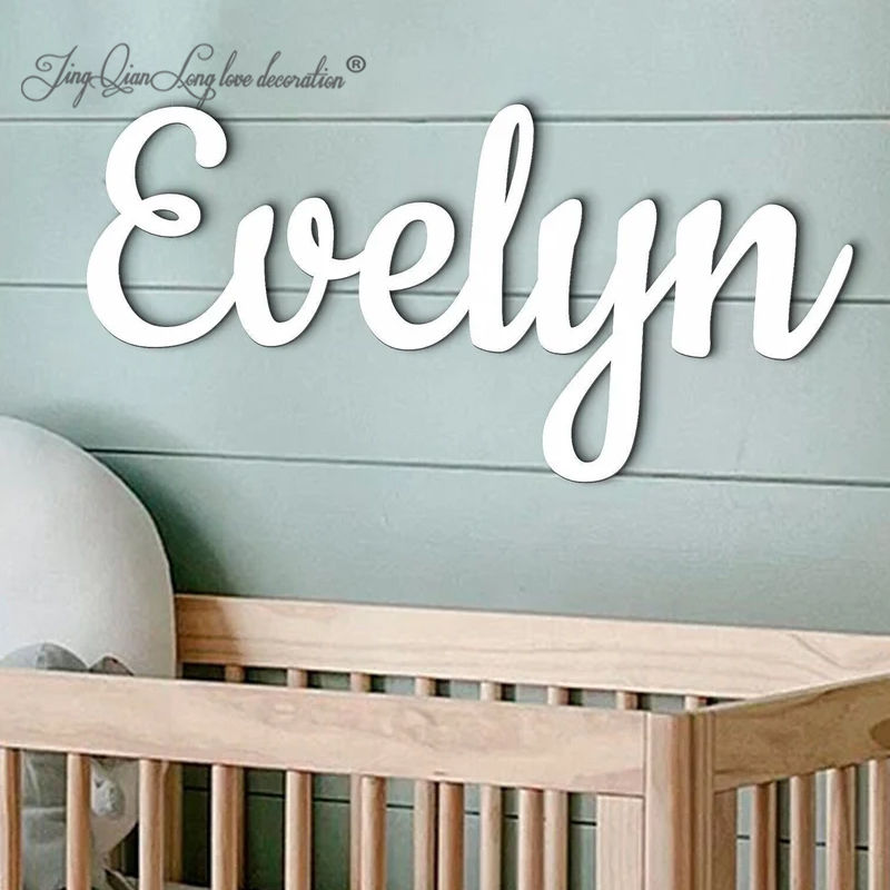 Custom Personalized Wooden Nam - Baby Nursery Name Letters のレビューと価格