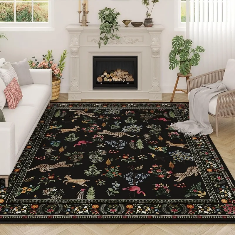Carpet for Living Room Floral  - Soft Rug Nursery のレビューと価格