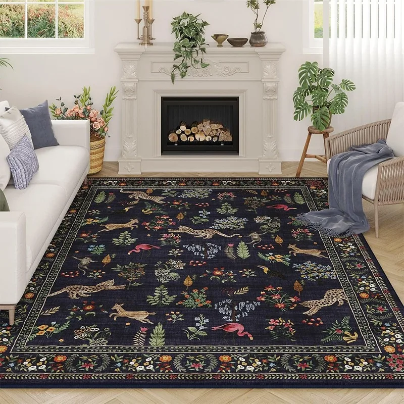 Carpet for Living Room Floral  - Soft Rug Nursery のレビューと価格