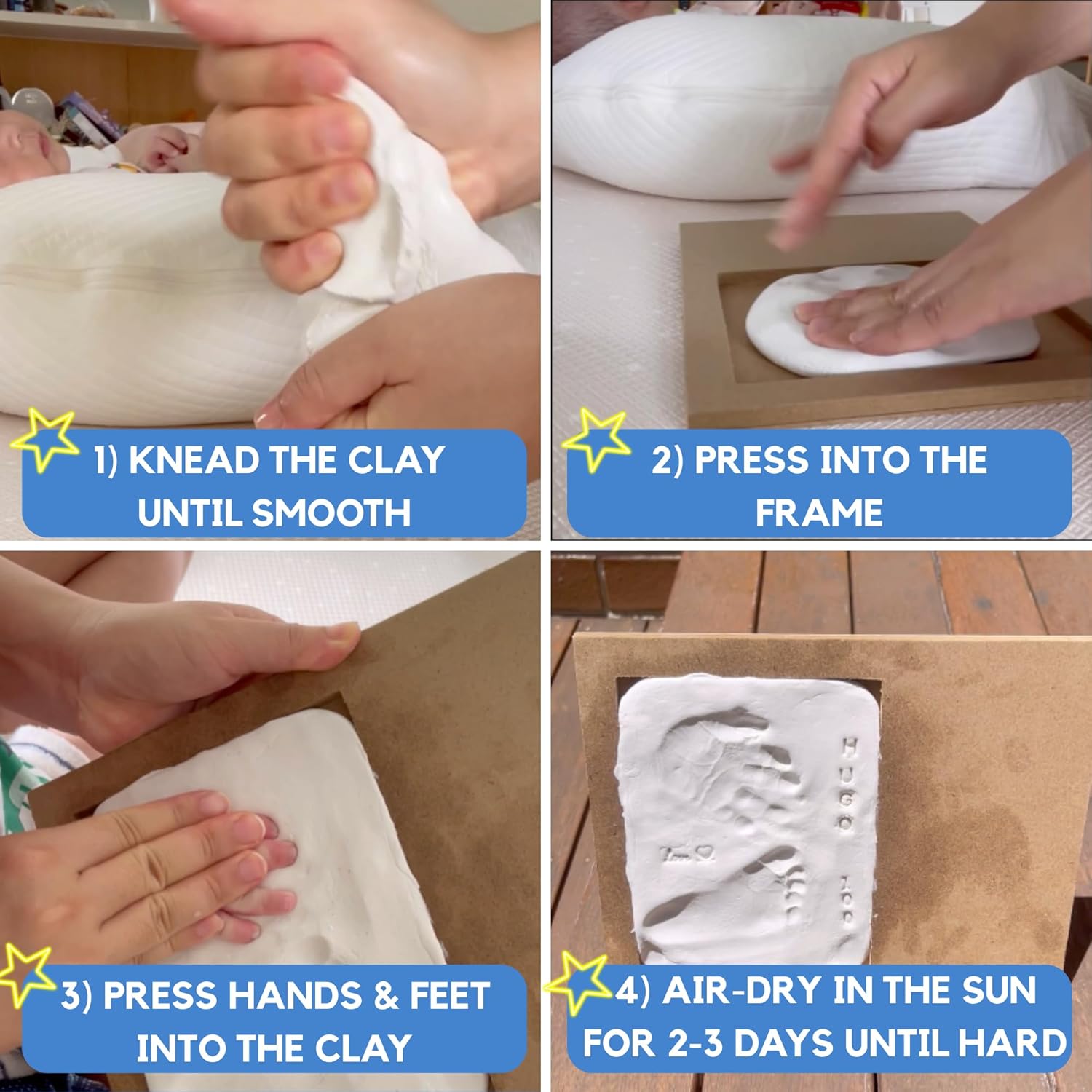 Baby Handprint & Footprint Kit - Baby Nursery Images のレビューと価格