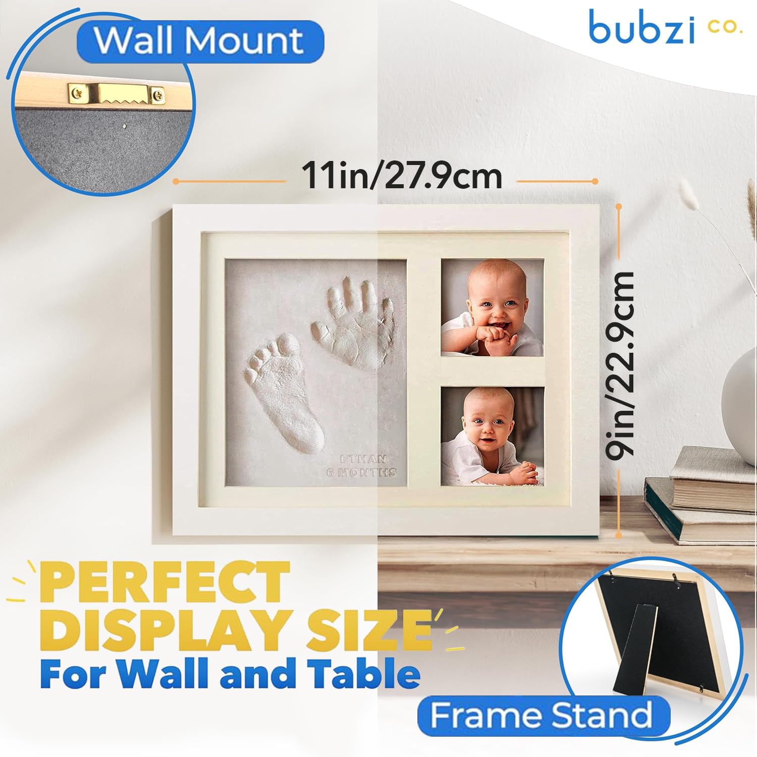 Baby Handprint & Footprint Kit - Baby Nursery Images のレビューと価格