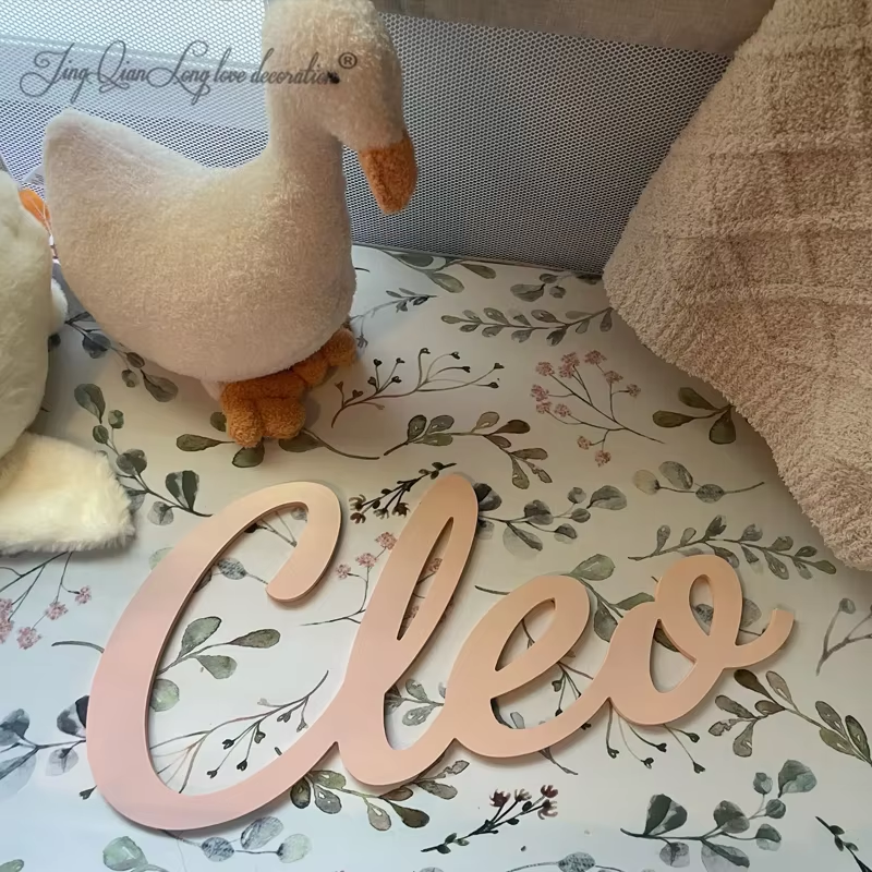 Custom wood name sign nursery  - Baby Nursery Name Letters のレビューと価格