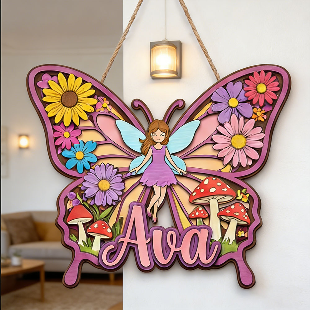 Custom Magical Butterfly Fairy - Baby Nursery Themes Girl のレビューと価格