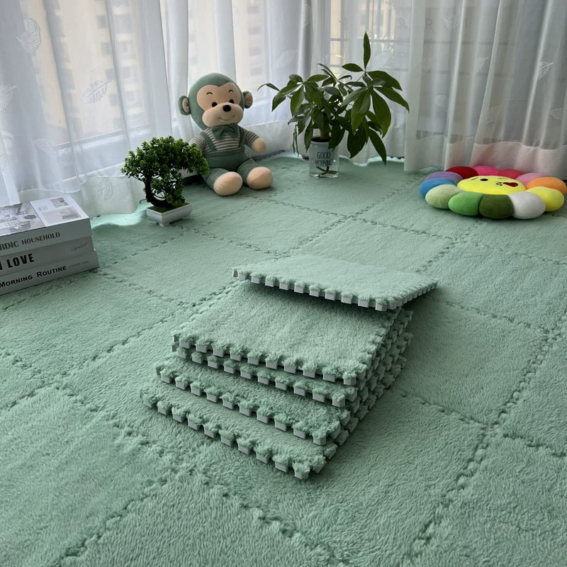 Soft Fluffy Puzzle Foam Floor  - Baby Nursery Rug のレビューと価格