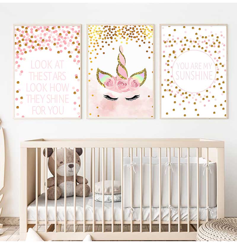 Decorative Picture Baby Girl B - Baby Nursery Quotes のレビューと価格