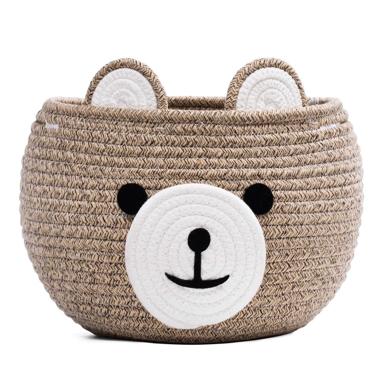 Baby Basket for Nursery, Bear  - Baby Nursery Images のレビューと価格
