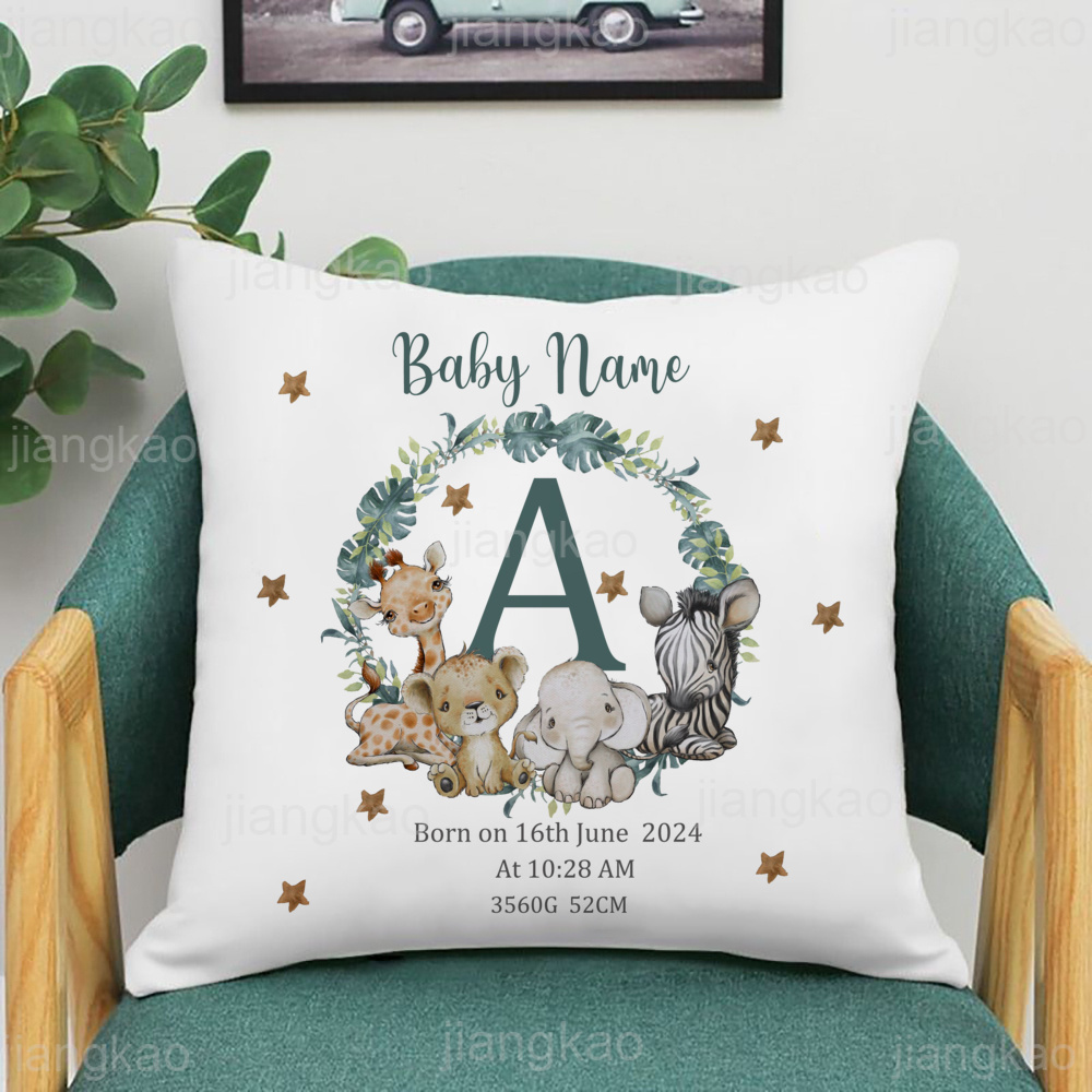 Personalized Safari Animal wit - Baby Nursery Name Letters のレビューと価格