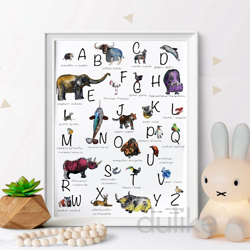 Spanish Kids Bedroom Art Decor - Baby Nursery Quotes のレビューと価格