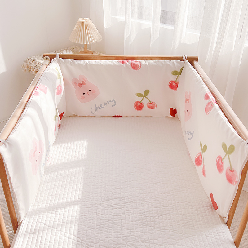 Crib Bumper Around Cot Baby Nu - Baby Nursery Bedding のレビューと価格