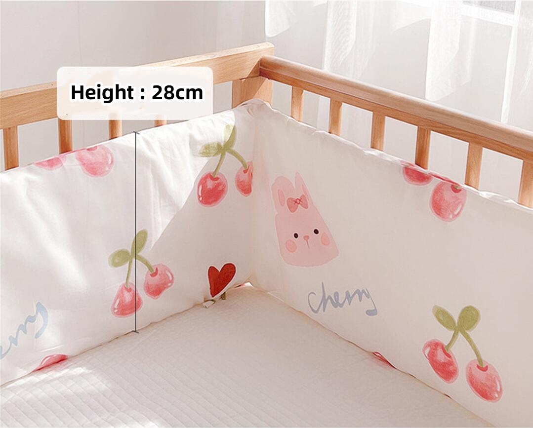 Crib Bumper Around Cot Baby Nu - Baby Nursery Bedding のレビューと価格