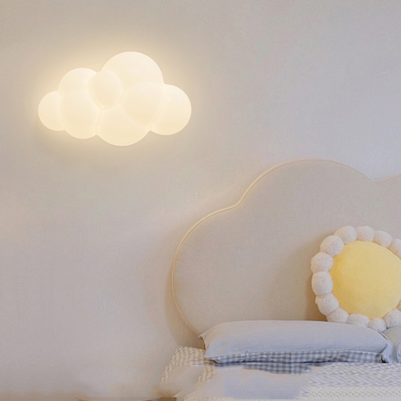 White Cloud Wall Lamps for Chi - Baby Nursery Lamp のレビューと価格