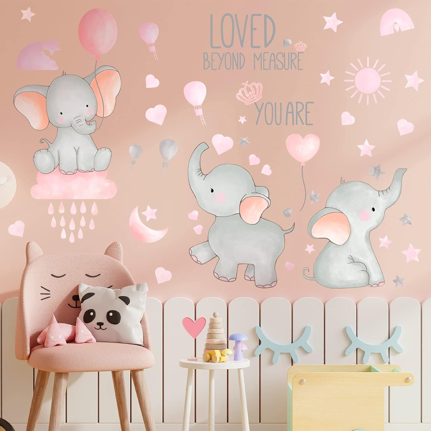 Dream Big Little One Elephant  - Baby Nursery Images のレビューと価格
