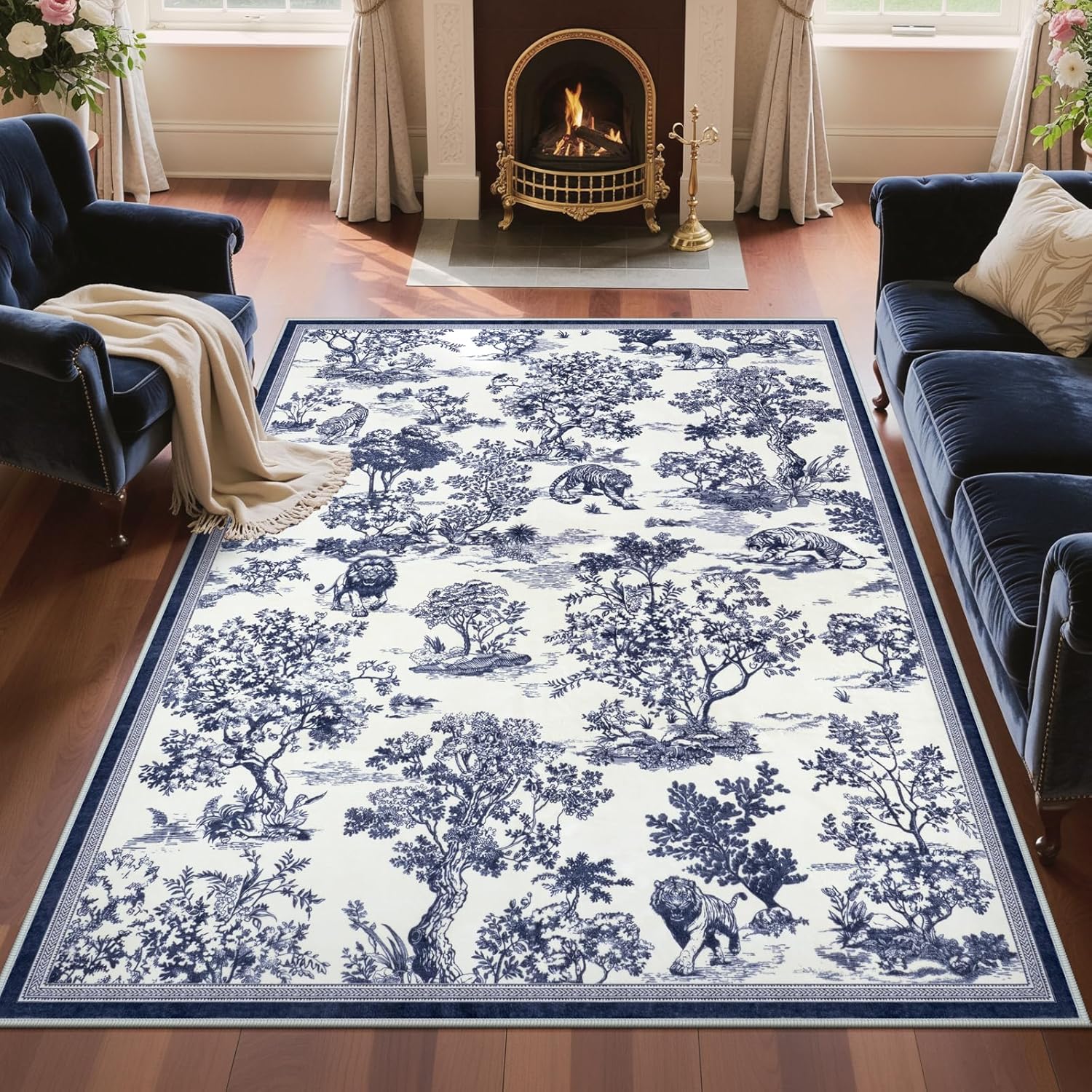 Washable Rug for Bedroom Dinin - Soft Rug Nursery のレビューと価格