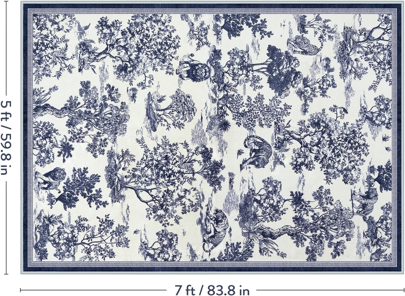 Washable Rug for Bedroom Dinin - Soft Rug Nursery のレビューと価格