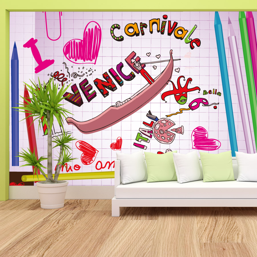 Cartoon Easy to Apply Peel and - Baby Nursery Peel And Stick Wallpaper のレビューと価格