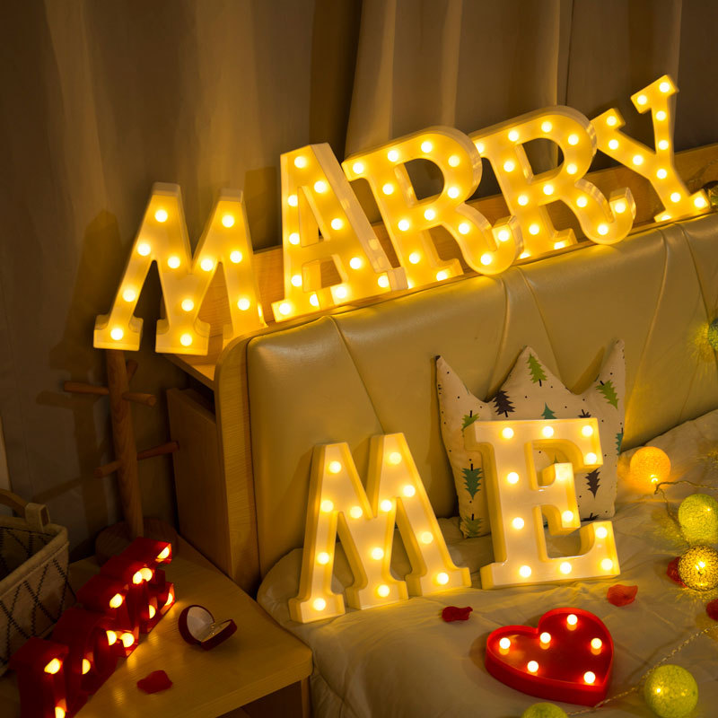 Decorative Letters Alphabet Le - Baby Nursery Lamp のレビューと価格