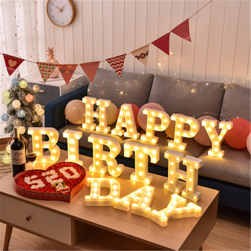 Decorative Letters Alphabet Le - Baby Nursery Lamp のレビューと価格