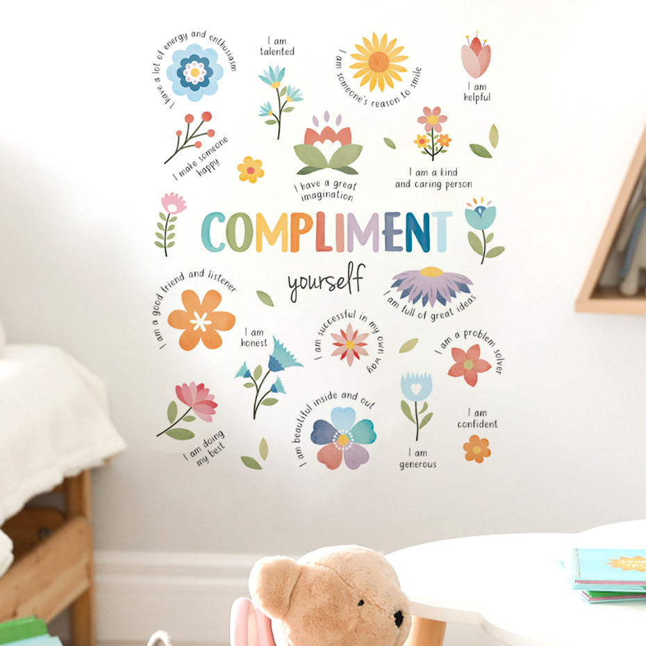 English colorful inspirational - Baby Nursery Quotes のレビューと価格