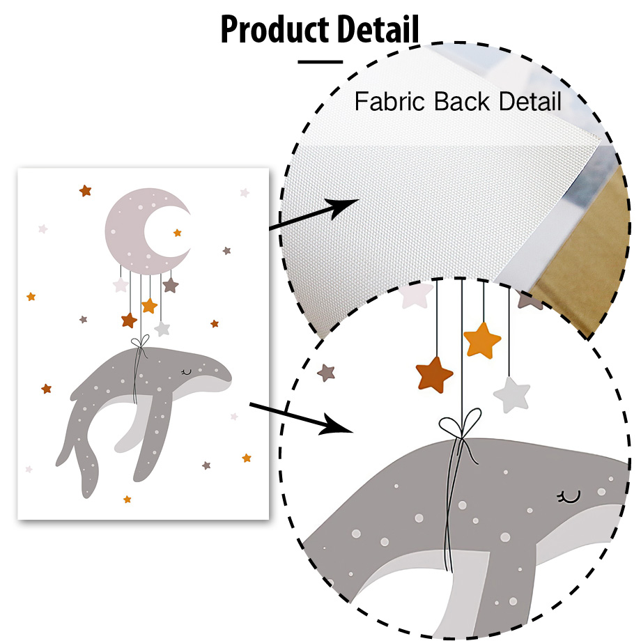 Whale Moon Hot Air Balloon Rai - Baby Nursery Hot Air Balloon のレビューと価格