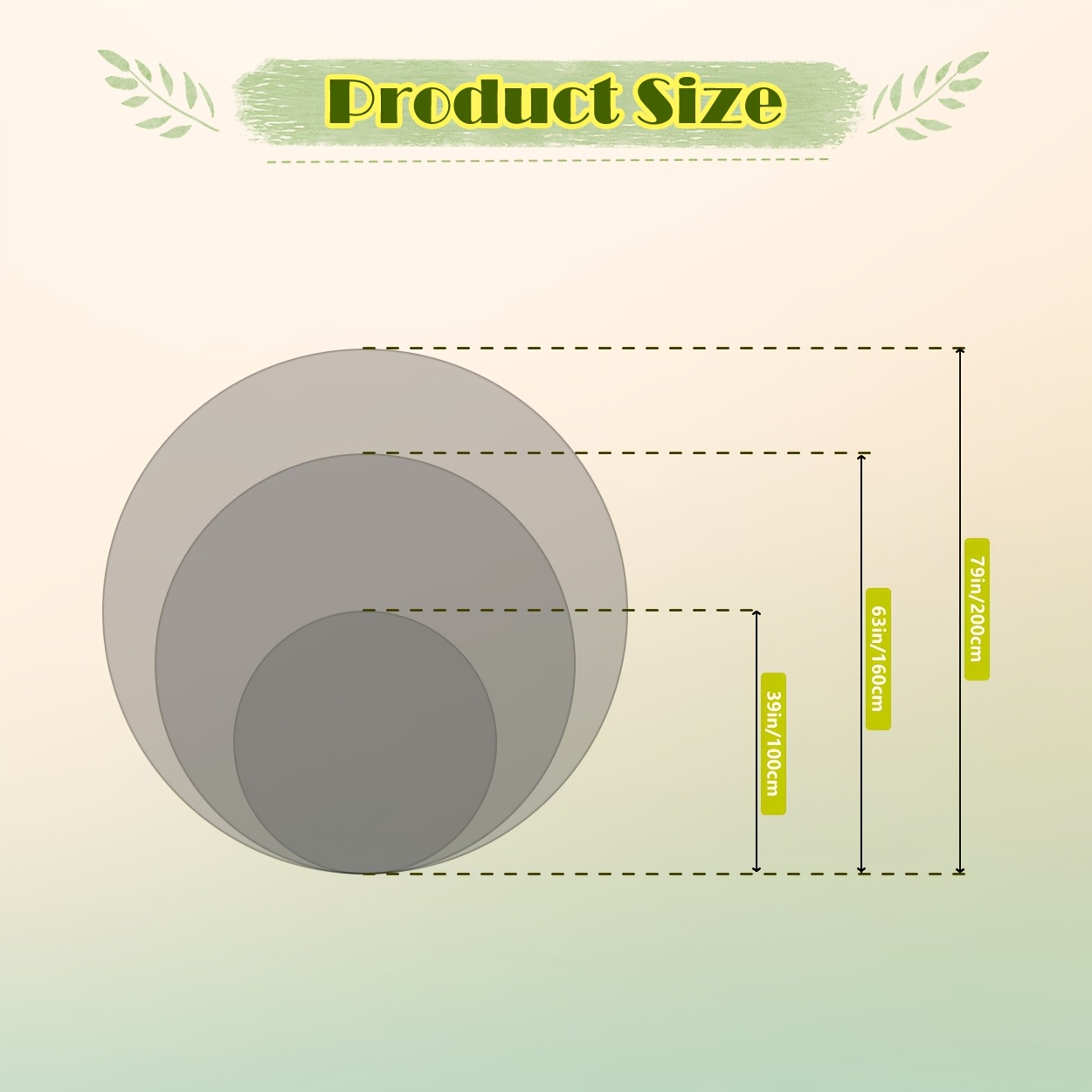 Kids Round Sun Rug Yellow Play - Baby Nursery Rug のレビューと価格