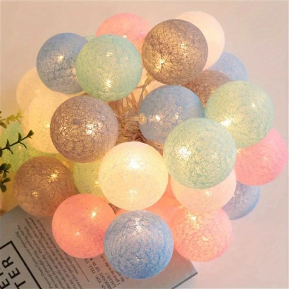 Halloween Cotton Garland Balls - Baby Nursery Lamp のレビューと価格