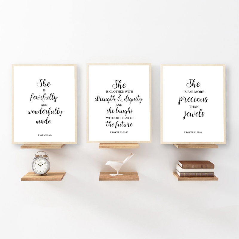 Bible Verses Quote Christian W - Baby Nursery Quotes のレビューと価格