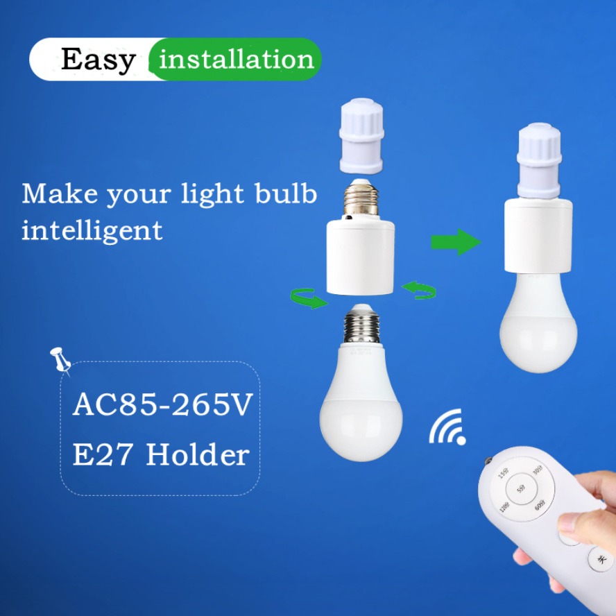 E27 60W Wireless Remote Contro - Baby Nursery Lamp のレビューと価格