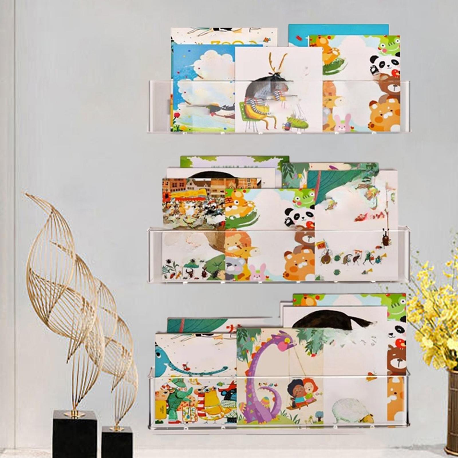3x Floating Book Shelves Class - Baby Nursery Floating Shelves のレビューと価格