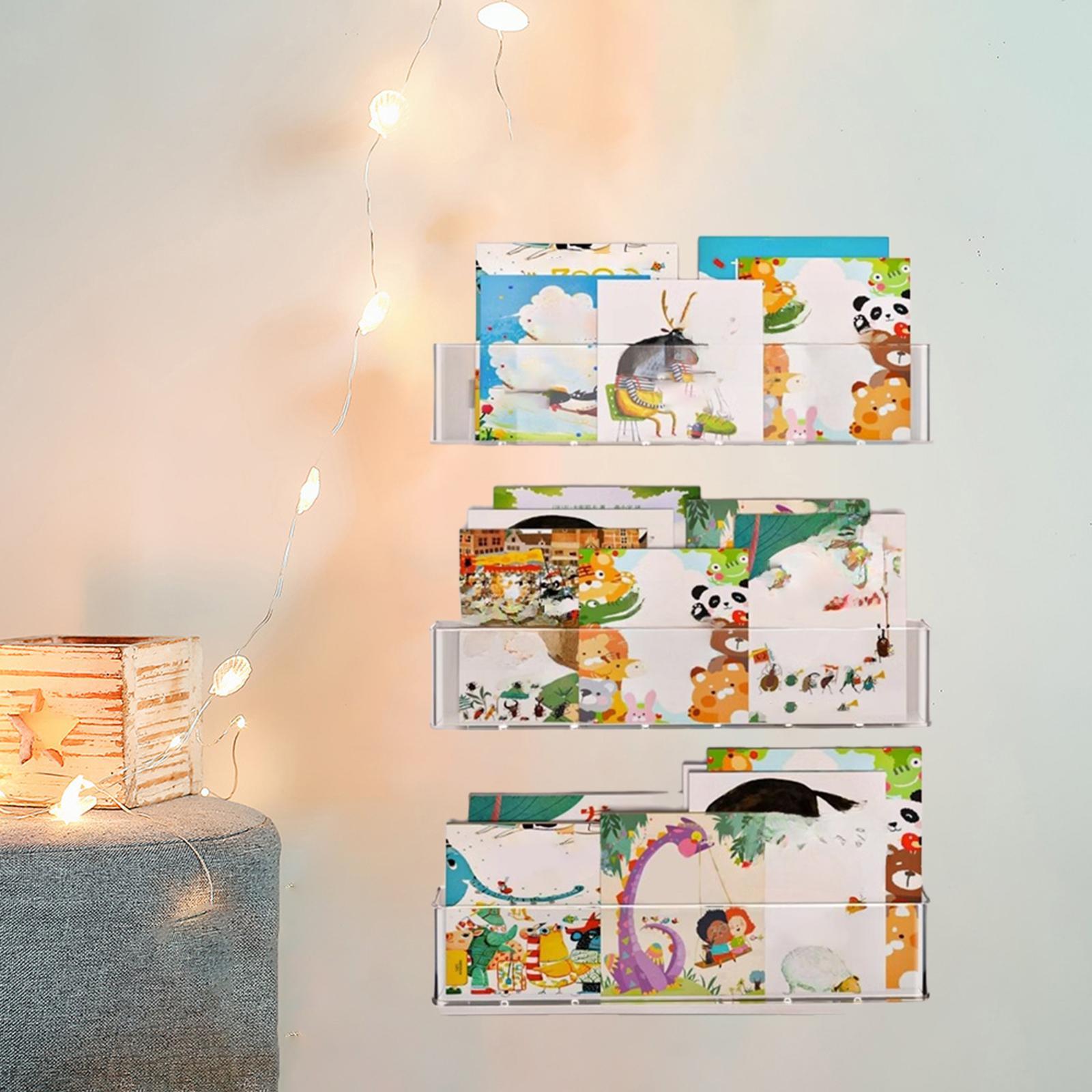 3x Floating Book Shelves Class - Baby Nursery Floating Shelves のレビューと価格