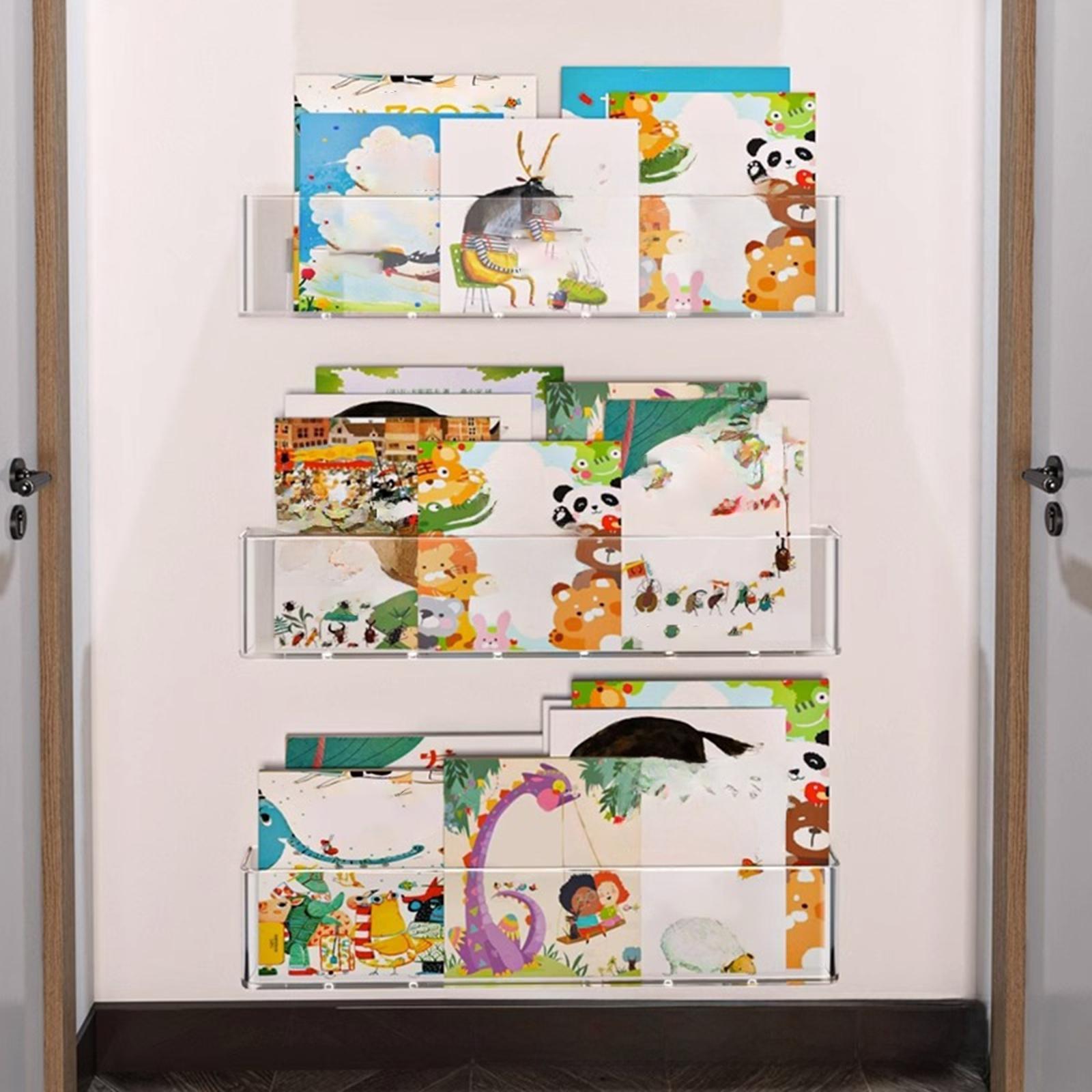 3x Floating Book Shelves Class - Baby Nursery Floating Shelves のレビューと価格