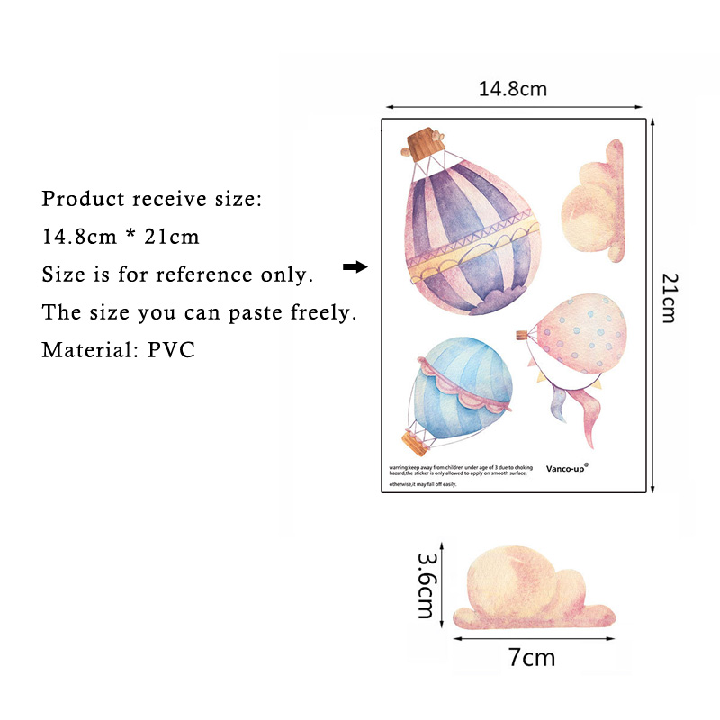 Creative Colorful Hot Air Ball - Baby Nursery Hot Air Balloon のレビューと価格