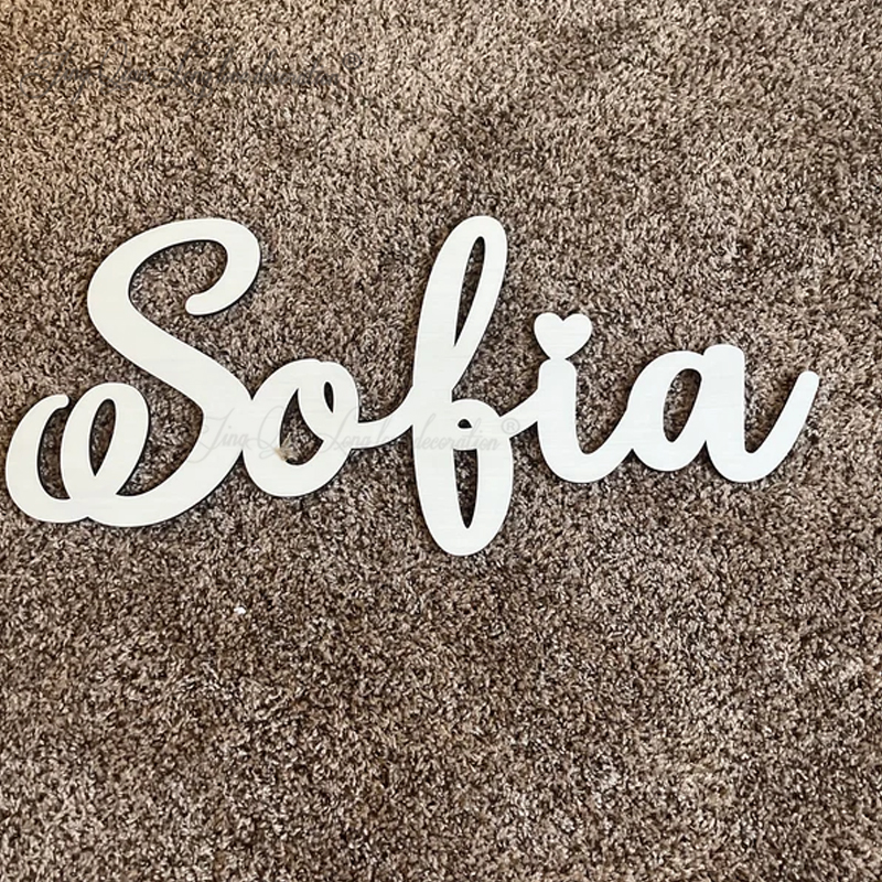 Name Sign Custom   for Nursery - Baby Nursery Name Letters のレビューと価格