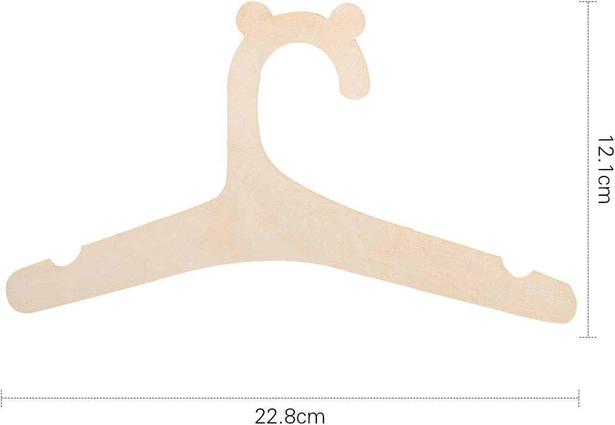 9 Inch Wooden Baby Hangers for - Baby Nursery Images のレビューと価格