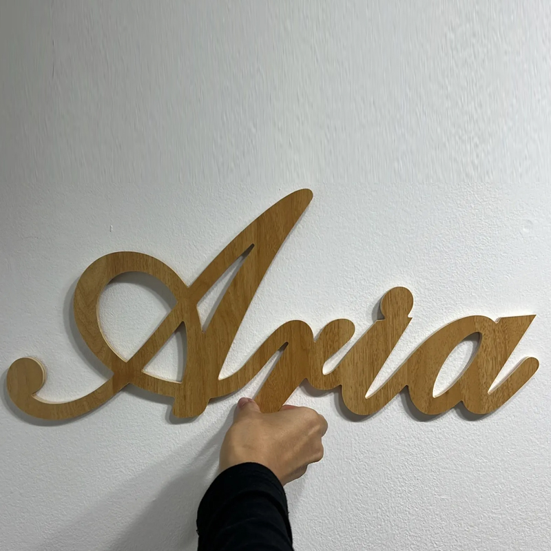 Custom name sign  Wooden name  - Baby Nursery Name Letters のレビューと価格