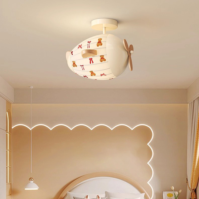 Children's Room Airplane Ceili - Baby Nursery Ceiling Light のレビューと価格