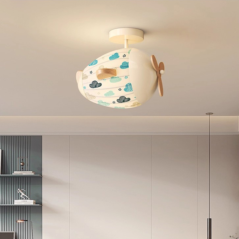 Children's Room Airplane Ceili - Baby Nursery Ceiling Light のレビューと価格