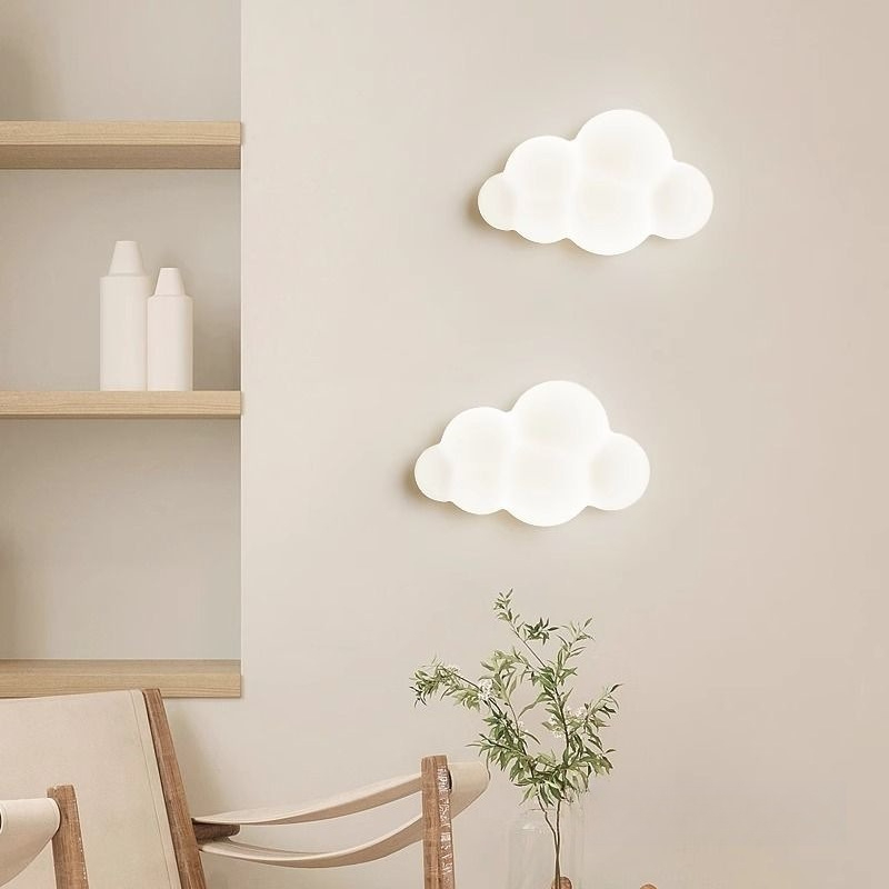 White Cloud Wall Lights Childr - Baby Nursery Lamp のレビューと価格