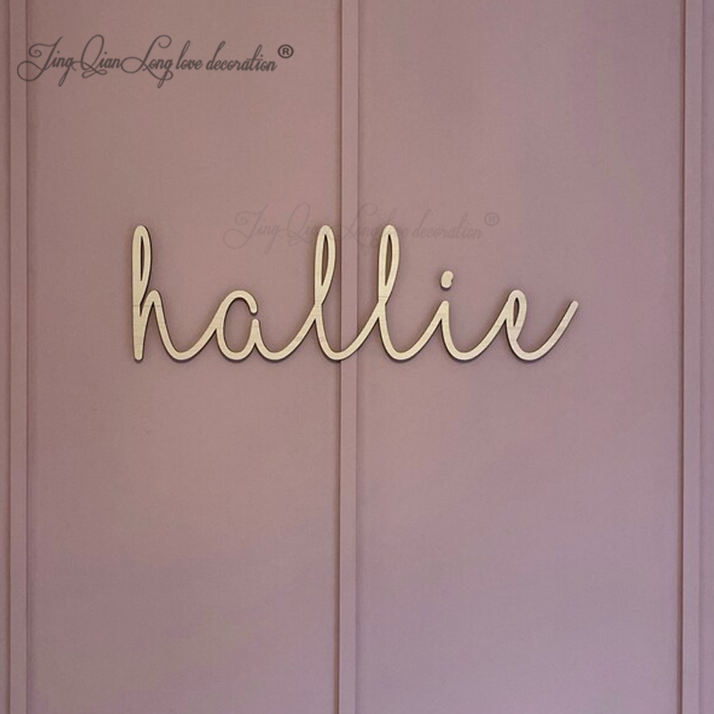 Custom Decorative Wooden Sign  - Baby Nursery Name Letters のレビューと価格