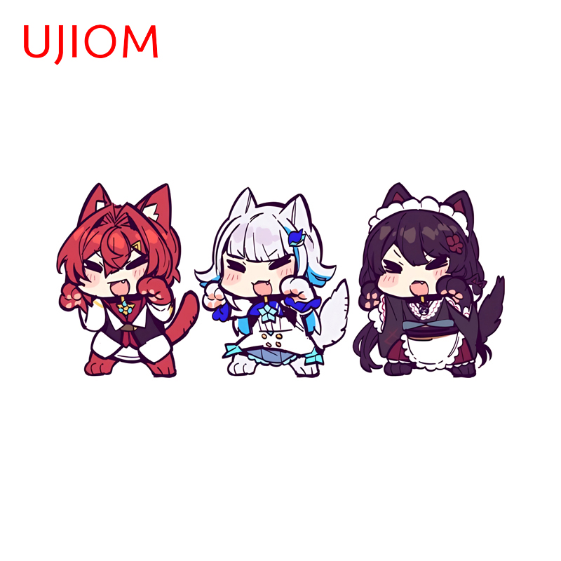 UJIOM Chibi Hololive Three Gir - Baby Nursery Wallpaper Girl のレビューと価格