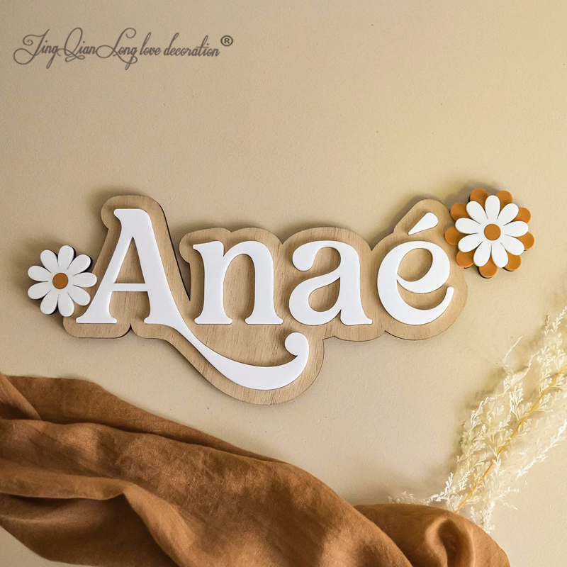 Custom Personalized wooden fir - Baby Nursery Name Letters のレビューと価格
