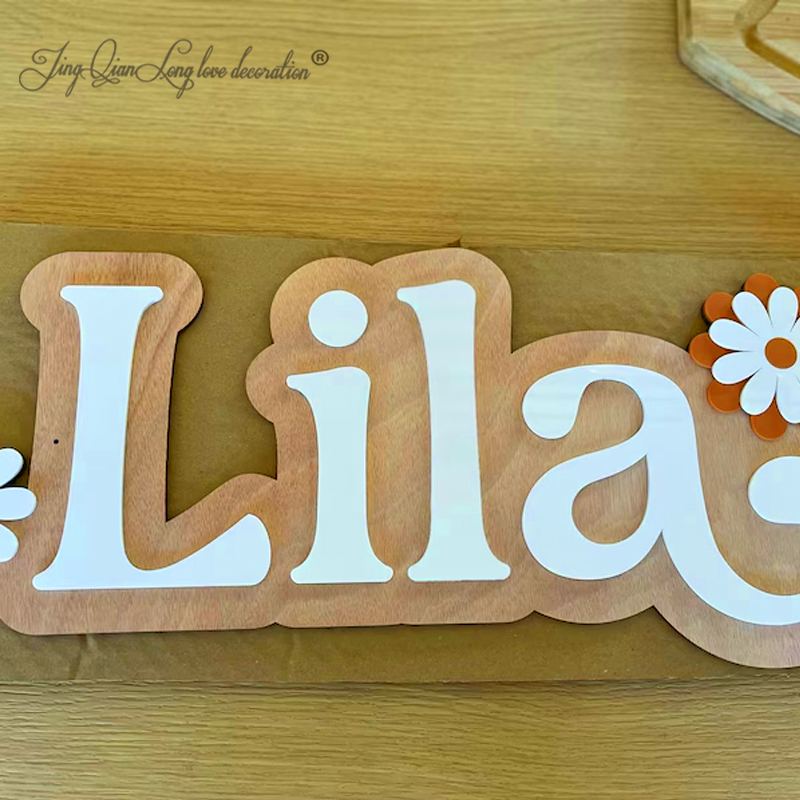 Custom Personalized wooden fir - Baby Nursery Name Letters のレビューと価格