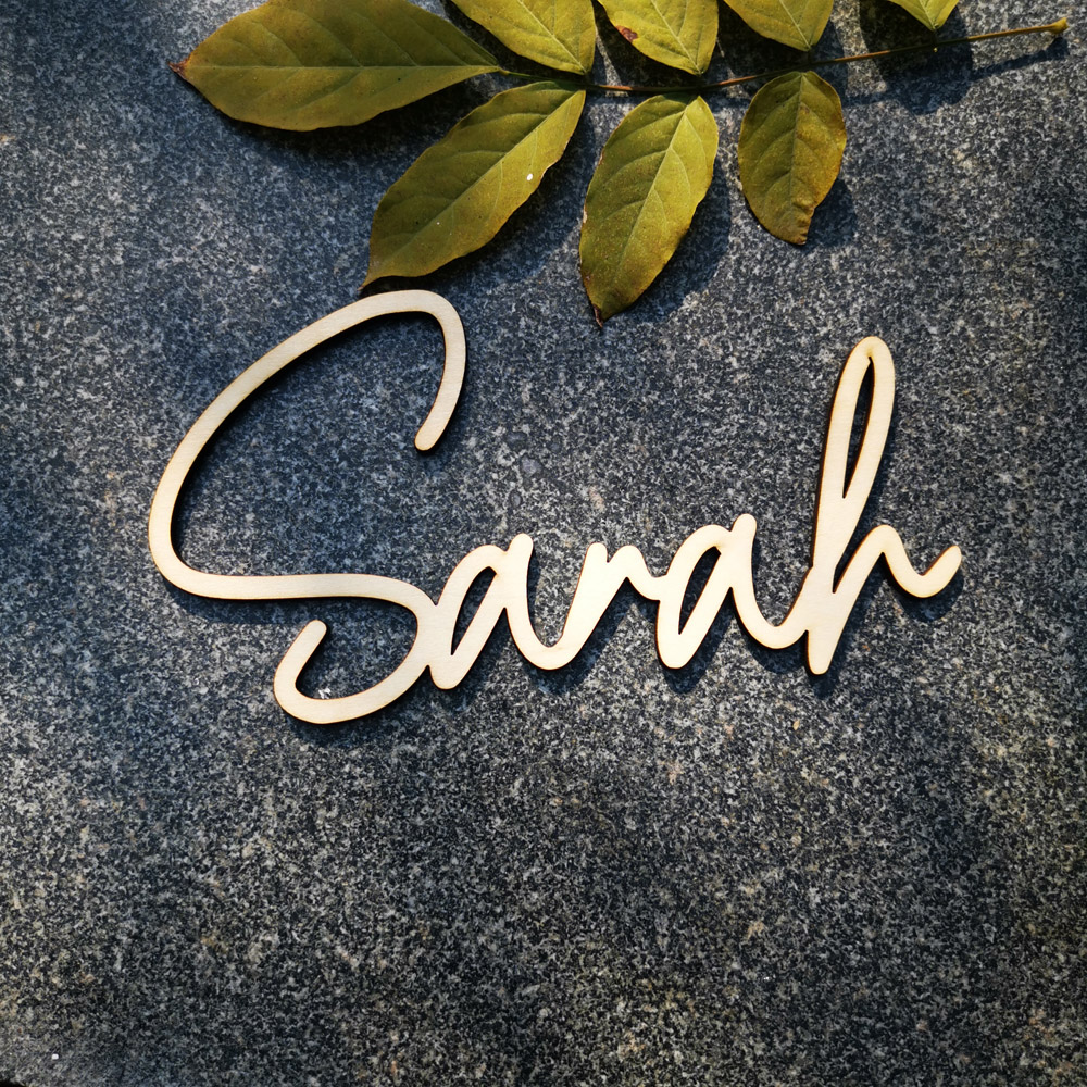 Pesonalized Wood Baby Name Sig - Baby Nursery Name Letters のレビューと価格